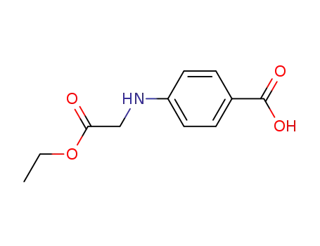 4-[(2-Ethoxy-2-oxoethyl)amino]benzoic acid
