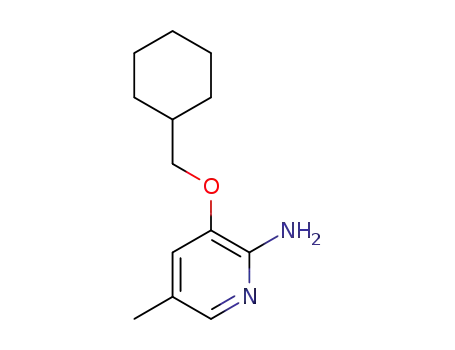3-(cyclohexylmethoxy)-5-methylpyridin-2-amine
