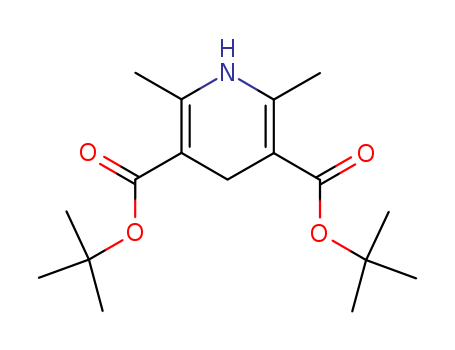 Di-tert-butyl 2,6-dimethyl-1,4-dihydropyridine-3,5-dicarboxylate cas no. 55536-71-5 98%