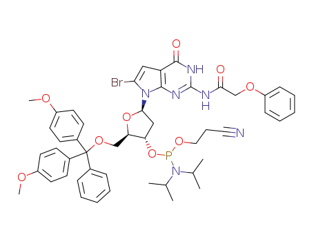 C<sub>49</sub>H<sub>54</sub>BrN<sub>6</sub>O<sub>9</sub>P