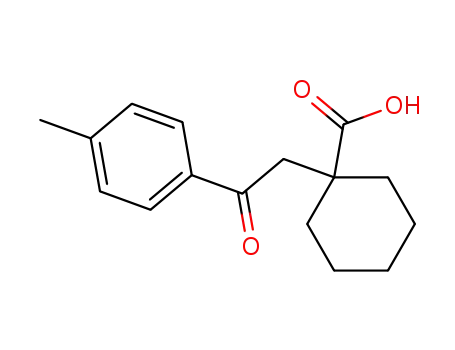 1-(2-oxo-2-(p-tolyl)ethyl)cyclohexanecarboxylic acid