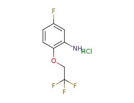 5-fluoro-2-(2,2,2-trifluoroethoxy)aniline hydrochloride