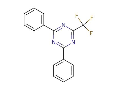 Molecular Structure of 72107-20-1 (2,4-diphenyl-6-(trifluoromethyl)-1,3,5-triazine)