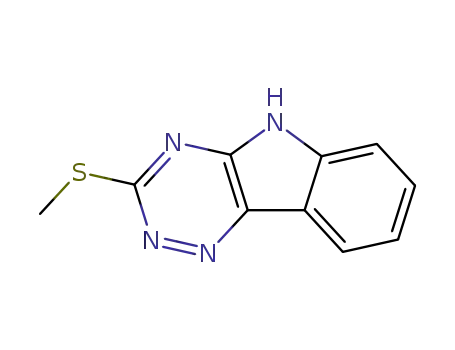3-METHYLTHIO-1,2,4-TRIAZINO[5,6-B]INDOLE