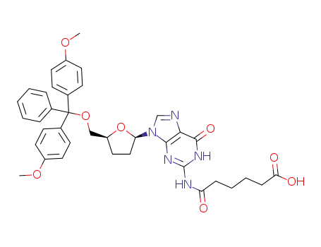 C<sub>37</sub>H<sub>39</sub>N<sub>5</sub>O<sub>8</sub>
