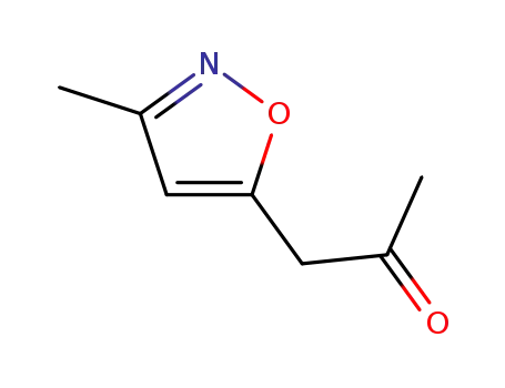 Molecular Structure of 19986-25-5 (2-Propanone, 1-(3-methyl-5-isoxazolyl)- (8CI,9CI))