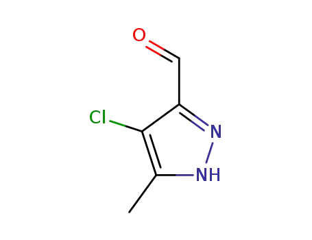 4-chloro-3-methyl-1H-pyrazole-5-carbaldehyde(SALTDATA: FREE)