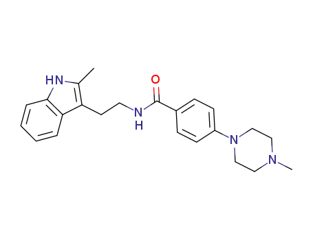 N-(2-(2-methyl-1H-indol-3-yl)ethyl)-4-(4-methylpiperazin-1-yl)benzamide