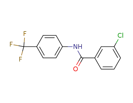 3- 클로로 -N- [4- (트리 플루오로 메틸) 페닐] 벤자 미드, 97 %