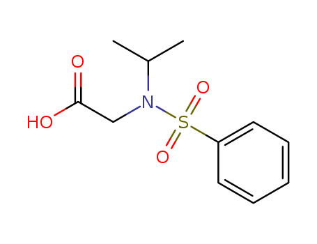 (Benzenesulfonyl-isopropyl-amino)-acetic acid