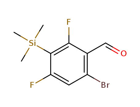 6-broMo-2,4-difluoro-3-(triMethylsilyl)benzaldehyde