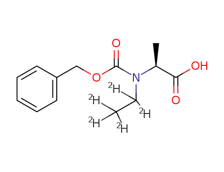 (S)-2-(benzyloxycarbonylethyl(d5)-amino)propionic acid