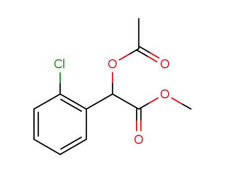 methyl 2-acetoxy-2-(2-chlorophenyl)acetate