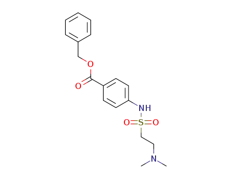 benzyl 4-(2-(dimethylamino)ethylsulfonamido)benzoate