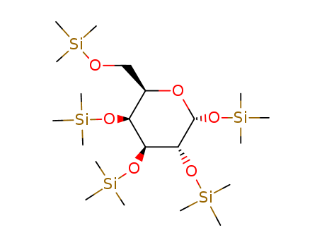1,2,3,4,6-Pentakis-O-(trimethylsilyl) a-D-Galactose