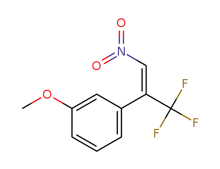 (E)-1-methoxy-3-(3,3,3-trifluoro-1-nitroprop-1-en-2-yl)benzene
