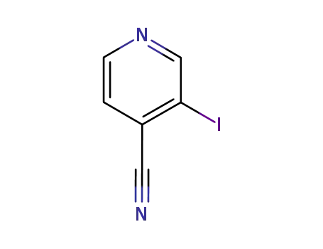 Molecular Structure of 10386-28-4 (3-IODOPYRIDINE-4-CARBONITRILE)