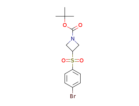 3-(4-Bromo-benzensulfonyl)-azetidine-1-carboxylic acid tert-butyl ester