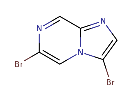 3,6-dibromoimidazo[1,2-a]pyrazine