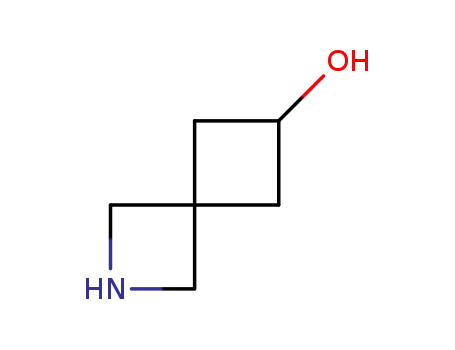 Molecular Structure of 1256352-97-2 (2-Aza-spiro[3.3]heptan-6-ol)