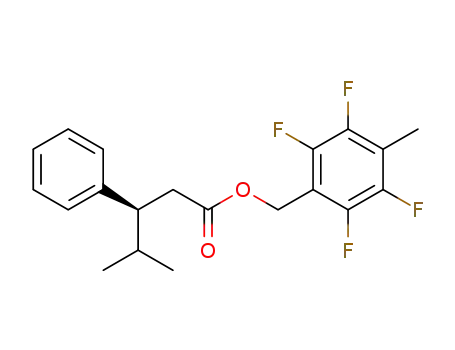 (S)-2,3,5,6-tetrafluoro-4-methylbenzyl 4-methyl-3-phenylpentanoate