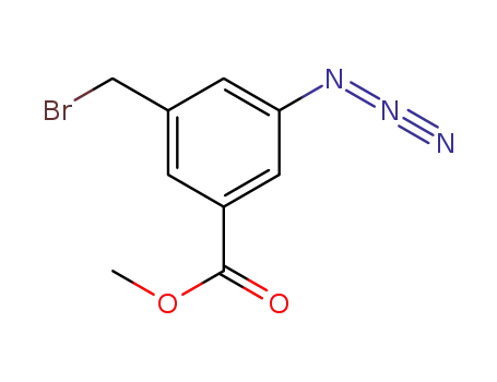 methyl 3-azido-5-(bromomethyl)benzoate