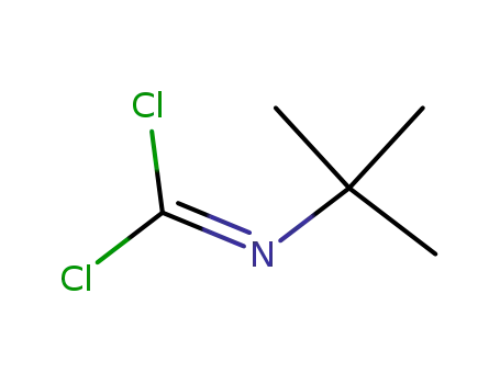Molecular Structure of 16001-27-7 (Carbonimidic dichloride, (1,1-dimethylethyl)-)