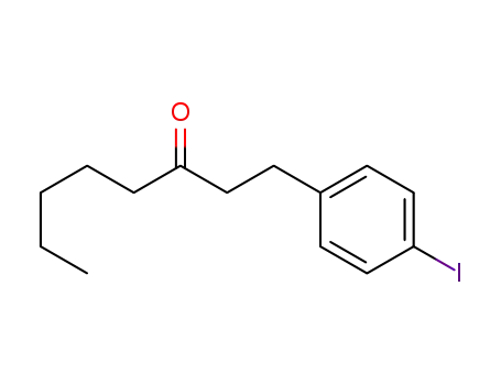Molecular Structure of 1607844-59-6 (1-(4-iodophenyl)octan-3-one)