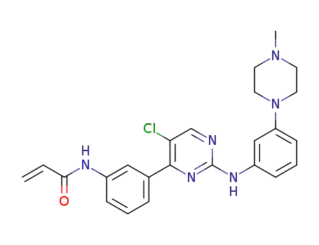 N-(3-(5-chloro-2-((3-(4-methylpiperazin-1-yl)phenyl)amino)pyrimidin-4-yl)phenyl)acrylamide