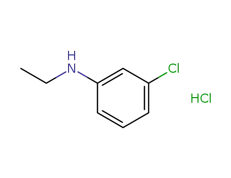 Molecular Structure of 59734-61-1 (3-CHLORO-N-ETHYLBENZENAMINE HYDROCHLORIDE)