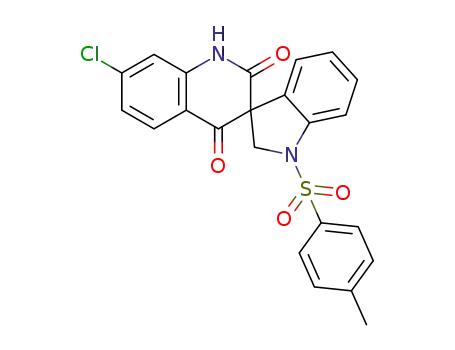 7'-chloro-1-tosyl-1'H-spiro[indoline-3,3'-quinoline]-2',4'-dione