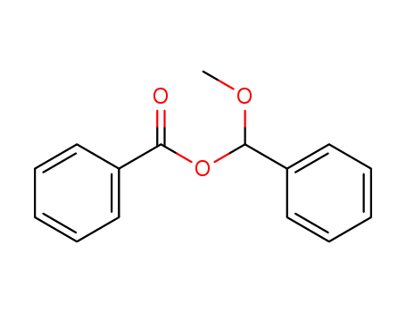Benzoic acid α-methoxybenzyl ester