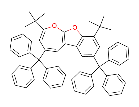 2,9-di-<i>tert</i>-butyl-4,7-ditrityl-benzo[4,5]furo[2,3-<i>b</i>]oxepine