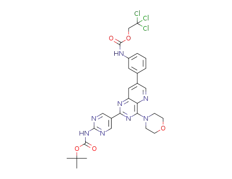 C<sub>29</sub>H<sub>29</sub>Cl<sub>3</sub>N<sub>8</sub>O<sub>5</sub>