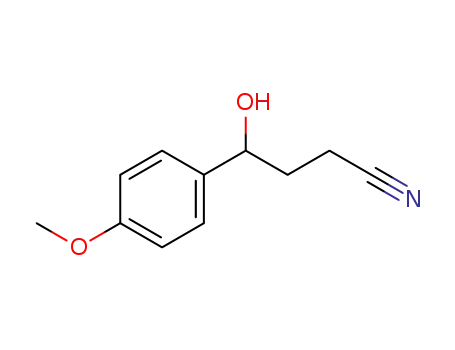 4-hydroxy-4-(4-methoxyphenyl)butanenitrile