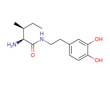 Pentanamide,2-amino-N-[2-(3,4-dihydroxyphenyl) ethyl]-3-methyl-,(2S,3S)-