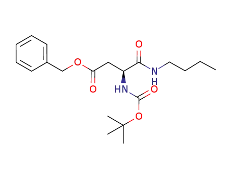 N-(tert-butoxycarbonyl) aspartic acid-1-butyl amide-4-benzyl ester