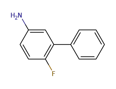 Molecular Structure of 103977-88-4 ([1,1'-Biphenyl]-3-amine, 6-fluoro-)