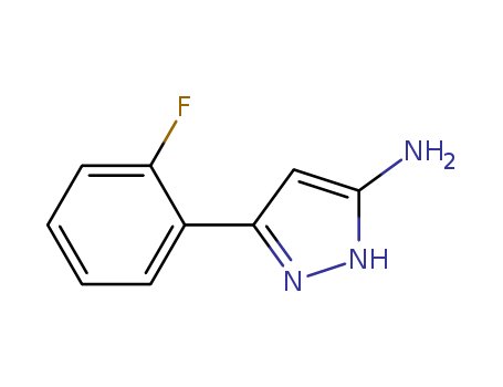 3-Amino-5-(2-fluorophenyl)-1H-pyrazole