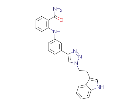 Molecular Structure of 1602732-15-9 (C<sub>25</sub>H<sub>22</sub>N<sub>6</sub>O)