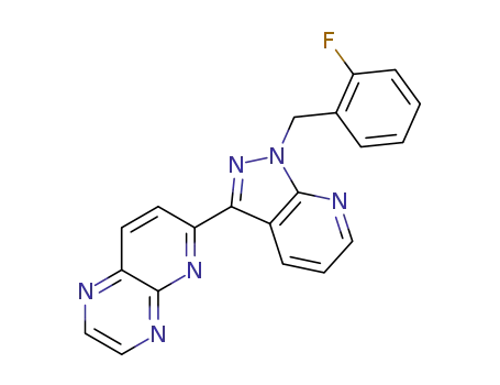 6-[1-(2-fluorobenzyl)-1H-pyrazolo[3,4-b]pyridin-3-yl]pyrido[2,3-b]pyrazine