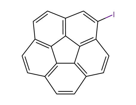 Molecular Structure of 1380666-08-9 (1-iododibenzo[ghi,mno]fluoranthene)