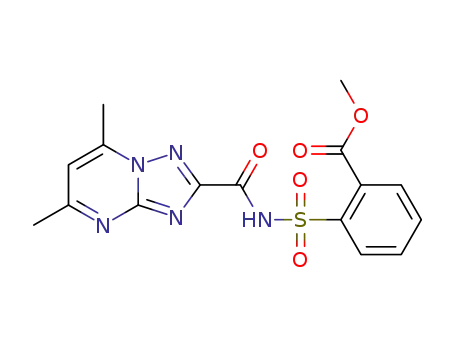 methyl 2-(N-(5,7-dimethyl-[1,2,4]triazolo[1,5-a]pyrimidine-2-carbonyl)sulfamoyl)benzoate