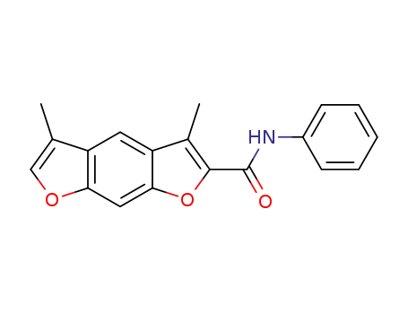 3,5-dimethyl-N-phenylbenzo[1,2-b:5,4-b']difuran-2-carboxamide