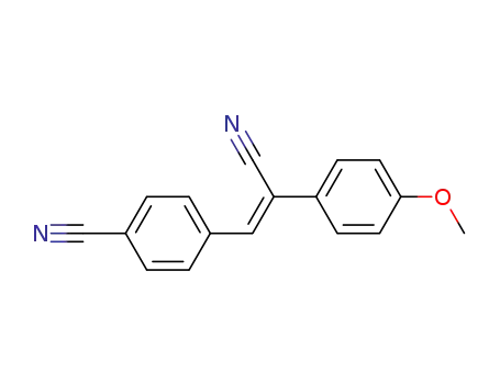 3<i>c</i>-(4-cyano-phenyl)-2-(4-methoxy-phenyl)-acrylonitrile