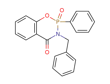 2-Phenyl-3-(phenylmethyl)-4H-1,3,2-benzoxazaphosphorin-4-one 2-oxide
