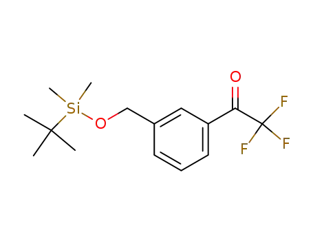 1-(3-((tert-butyldimethylsilyloxy)methyl)phenyl)-2,2,2-trifluoroethanone