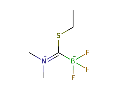 (ethylthiotrifluoroborate)methane dimethyliminium zwitterion