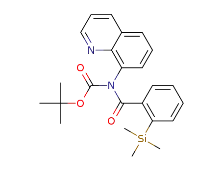 tert-butyl (8-quinolinyl)(2-(trimethylsilyl)benzoyl)carbamate