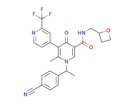 C<sub>26</sub>H<sub>23</sub>F<sub>3</sub>N<sub>4</sub>O<sub>3</sub>